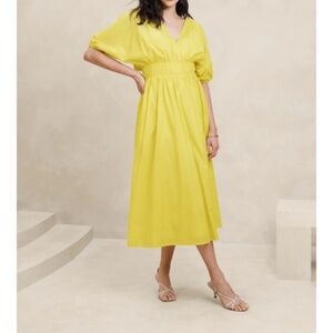 Banana Republic Yellow Dress